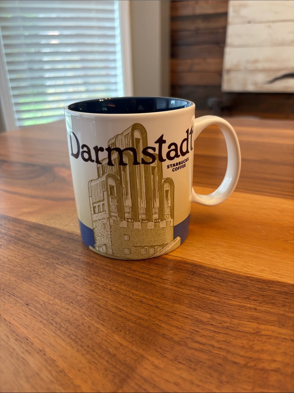 Starbucks Darmstadt Germany Global Icon Collection 16 ounce Coffee Mug